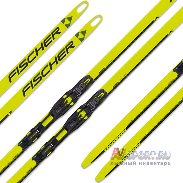 Лыжи беговые FISCHER SPEEDMAX HELIUM SKATE 61K PLUS MED IFP N12524 для мягкой лыжни