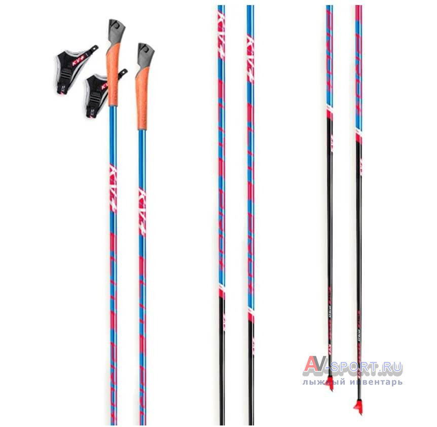 Палки лыжные KV+ ELITE PRO Clip QSD 25P020Q